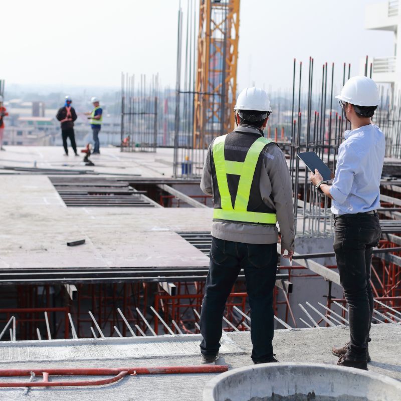 Hochbau Baustelle Bern